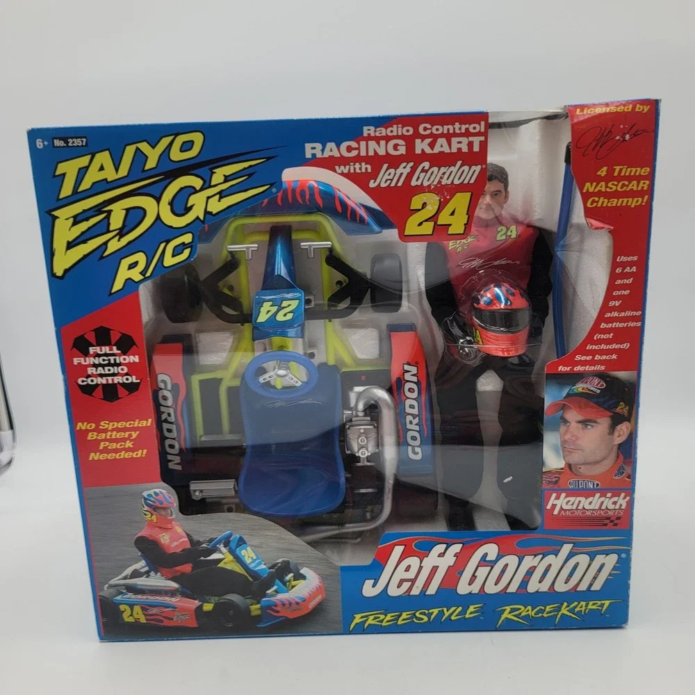 Taiyo Edge RC Jeff Gordon Freestyle Race Kart NASCAR 24 Hendrick Motorsports New